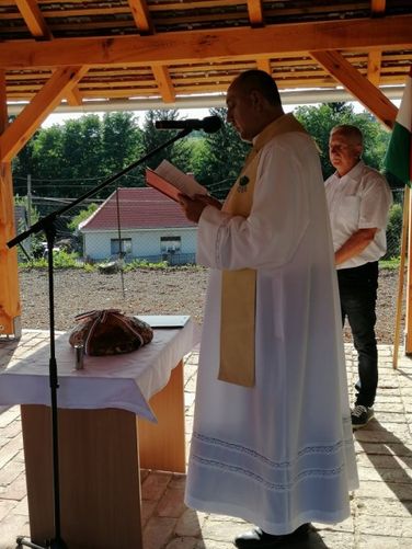 Augusztus 20-ai megemlékezés és kemenceavatás