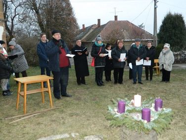 I. Adventi gyertyagyújtás