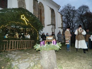 I. Adventi gyertyagyújtás