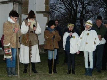 I. Adventi gyertyagyújtás