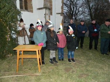 I. Adventi gyertyagyújtás