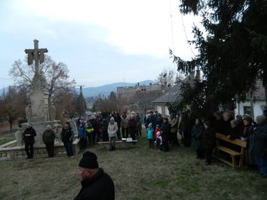 I. Adventi gyertyagyújtás