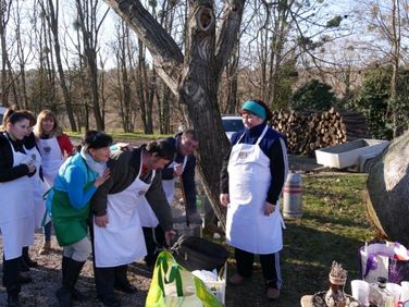 Töpörtyűsütő- és Forraltborfőző verseny