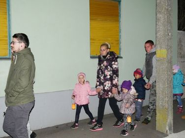 Máton nap - Lámpás felvonulás