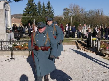 I. világháborús emlékmű avatás - a Szárnyak Alapítvány megemlékezése