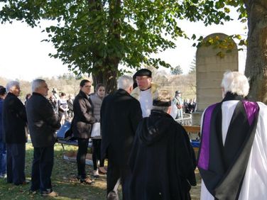 I. világháborús emlékmű avatás - a Szárnyak Alapítvány megemlékezése