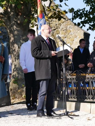 I. világháborús emlékmű avatás - a Szárnyak Alapítvány megemlékezése