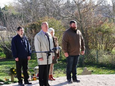 I. világháborús emlékmű avatás - a Szárnyak Alapítvány megemlékezése