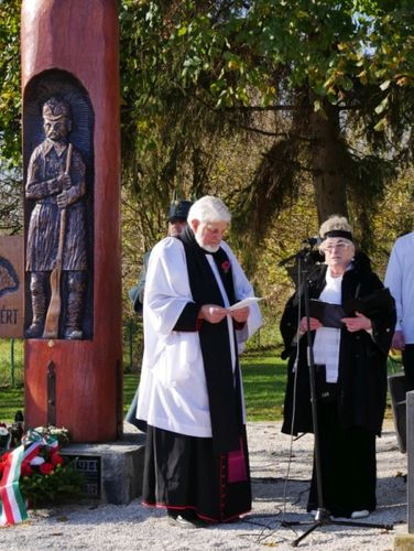 I. világháborús emlékmű avatás - a Szárnyak Alapítvány megemlékezése