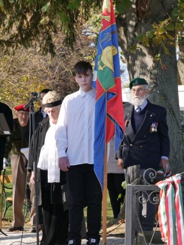 I. világháborús emlékmű avatás - a Szárnyak Alapítvány megemlékezése