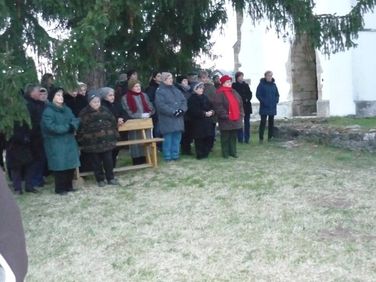 I. Adventi gyertyagyújtás
