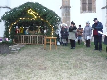 I. Adventi gyertyagyújtás