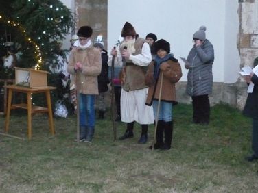 I. Adventi gyertyagyújtás
