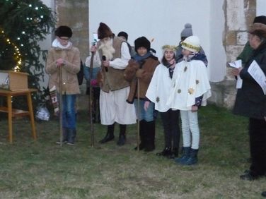 I. Adventi gyertyagyújtás