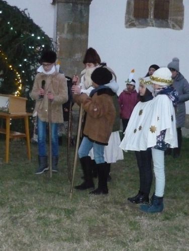 I. Adventi gyertyagyújtás