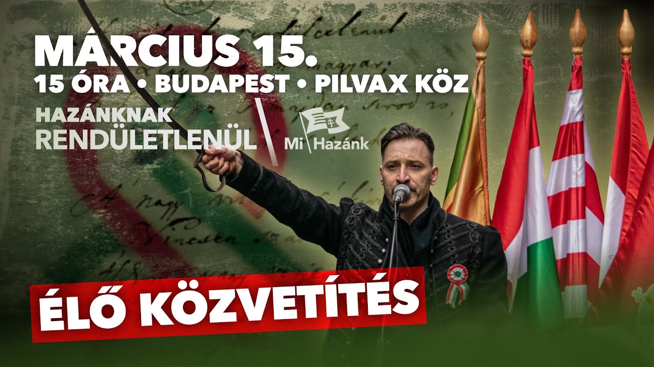 Élő közvetítés a Pilvax közből - YouTube